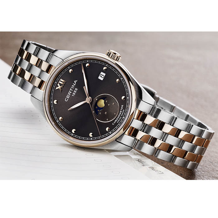 Certina DS-8 Lady Moon Phase – C033.257.22.088.00 10