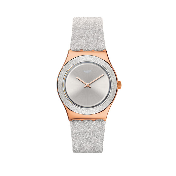SWATCH – GRAY SPARKLE – YLG145