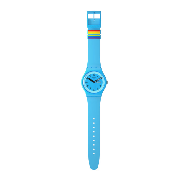 Swatch Proudly Blue – SO29S702 9