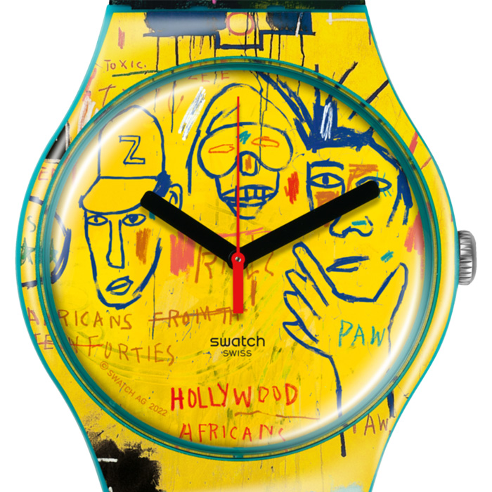 Swatch Hollywood Africans by Jean-Michel Basquiat – SUOZ354 2