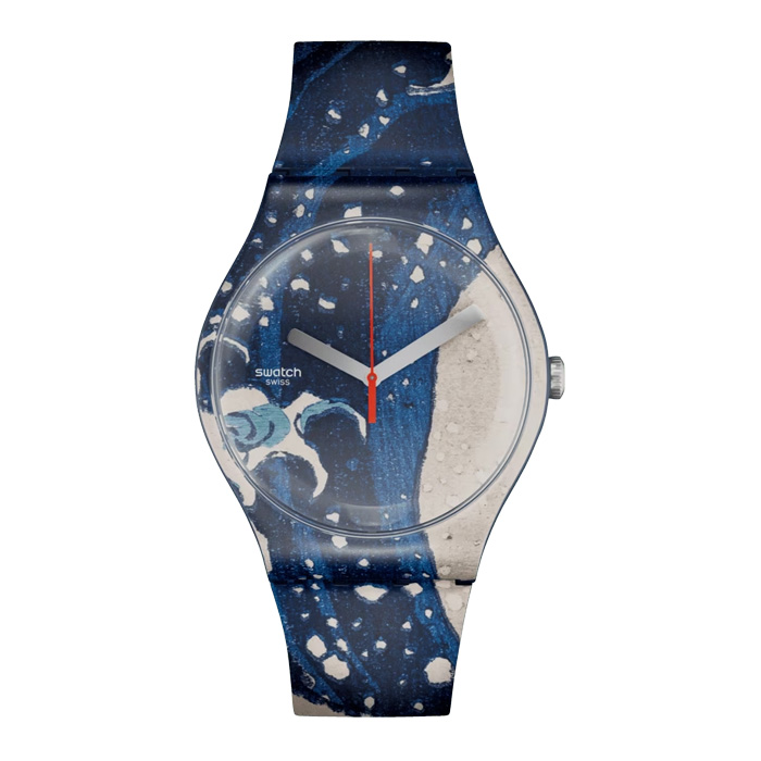 Swatch the Great Wave by Hokusai & Astrolabe – SUOZ35